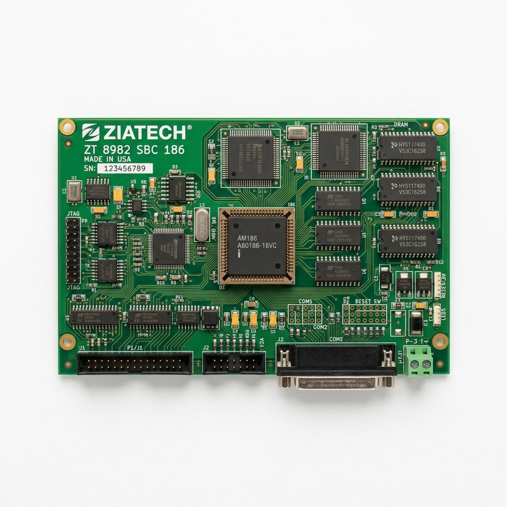 ZIATECH ZT 8982 SBC 186 TARJETA COMPUTADORA DE UNA SOLA PLACA