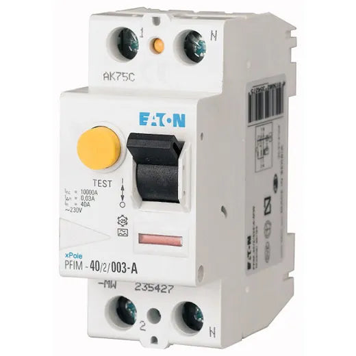 PFIM-40/2/003-MW Xpole Interruptor diferencial 2P 40A 10kA tipo AC 30mA