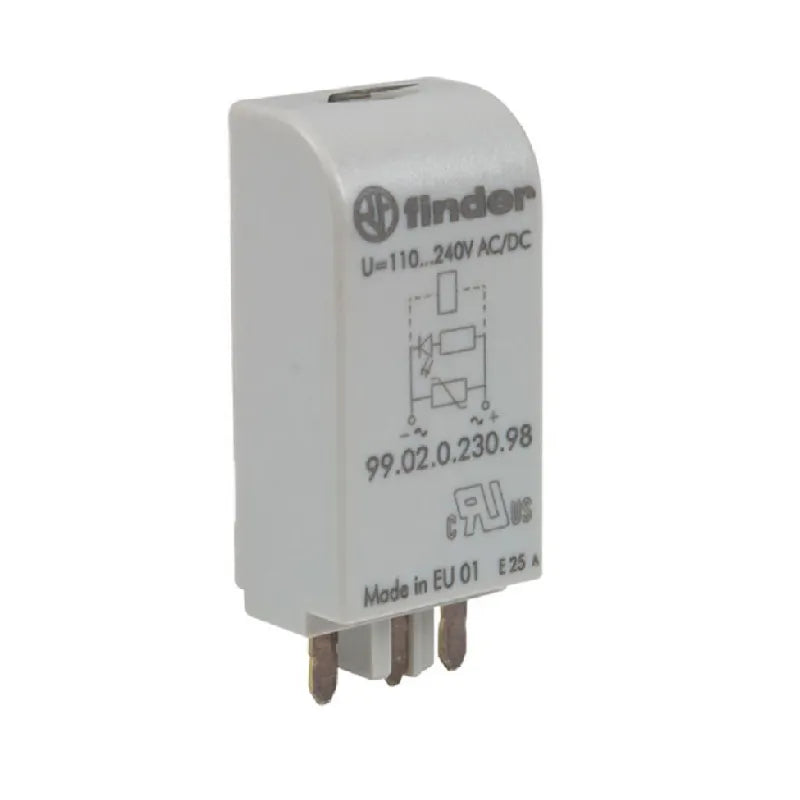 Módulo LED Indicador + Varistor 110-240VAC/DC Para serie 90, 92, 94, 95, 96, 97