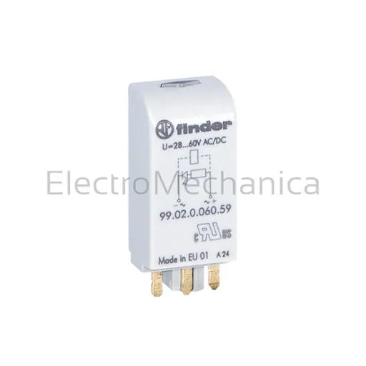 Módulo LED Indicador + Diodo 110-240VDC Para serie 90, 92, 94, 95, 96, 97