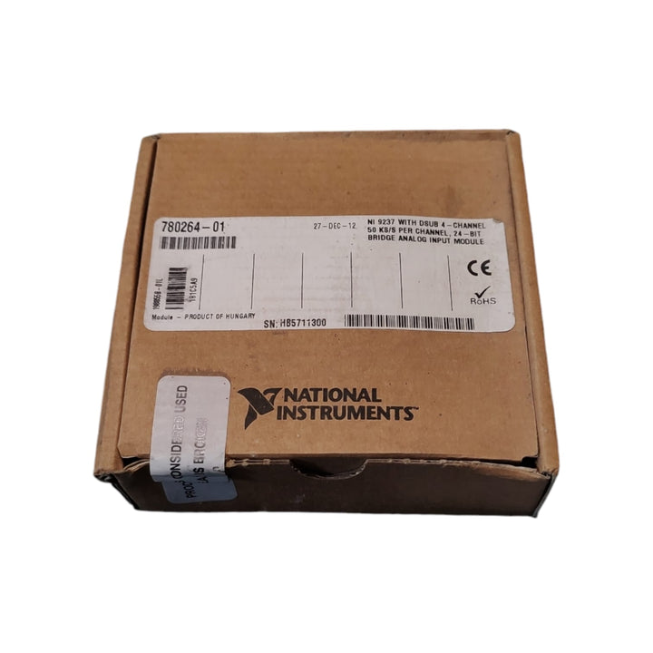 National instruments NI-9237 módulo de entrada analógica