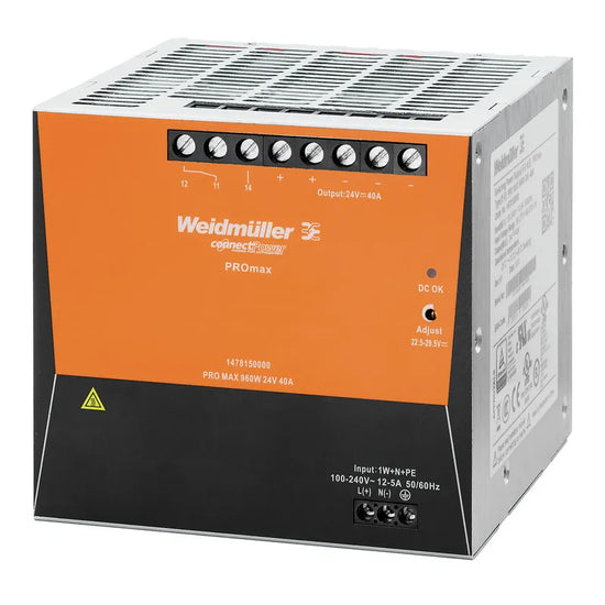 PROmax Fuente de alimentación monofásica 100-240VCA Output 960W 48VCD 20A