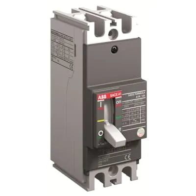 Interruptor A1N 125 2 polos caja moldeada 240VCA 80A 100kA  TMF 80-800