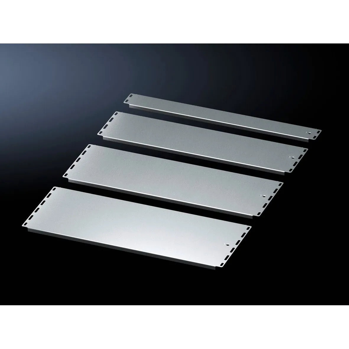 VX Juego chapas de acero de suelo p/ VX IT con dim. 800W-800D piezas RAL 7035