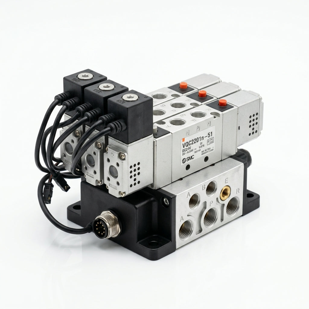 Smc Vqc2201n-51 válvula solenoide neumática