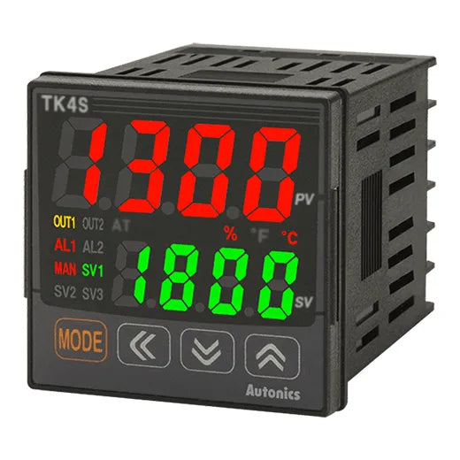 TK4S-24RN Control de temperatura DIN48WX48H 100-240VCA Relay 2AL
