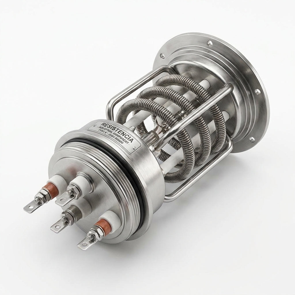 BIND RESISTENCIA TIRA MICA PLANA 80 X 500MM 1500W 220V CON TERMINAL?TIPO?TORNILLO