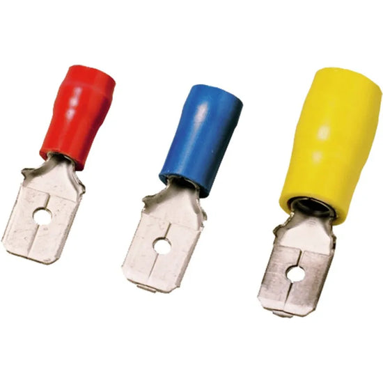 LIF 1,5M638 R Terminal faston macho aislado 6.3Wx0.8Tmm 20-16AWG Rojo 100PZ