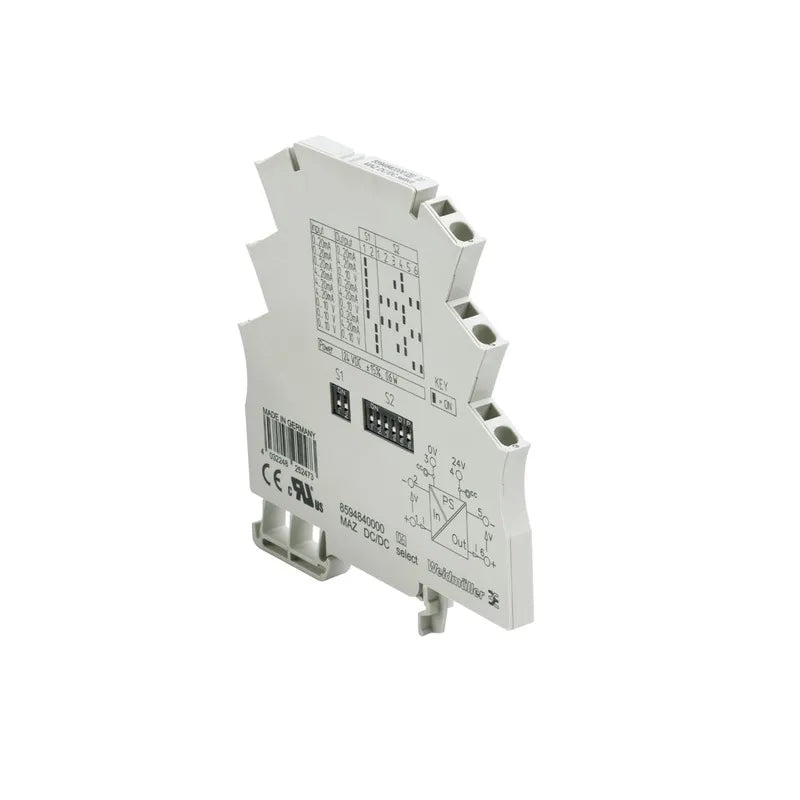 MAS DC/DC select Separador de 3 vías Voltaje/corriente a 0/4-20mA, 0-10V