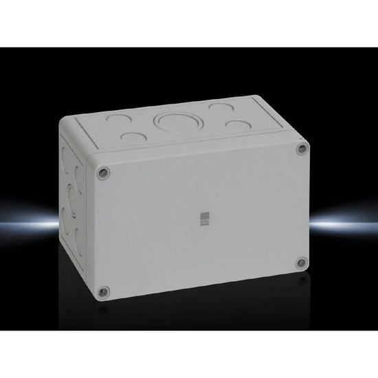 PK Caja pre-troquelada de policarbonato 110Hx180Wx90Dmm IP66 RAL7035 2 piezas