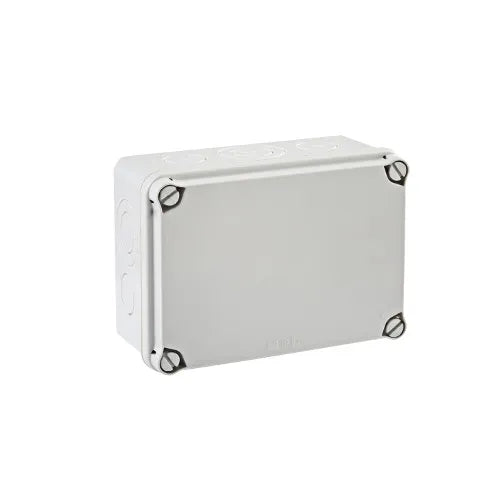 18700 Caja estanca entradas pre-troqueladas Tapa Opaca 121Hx167Wx80Dmm IP67