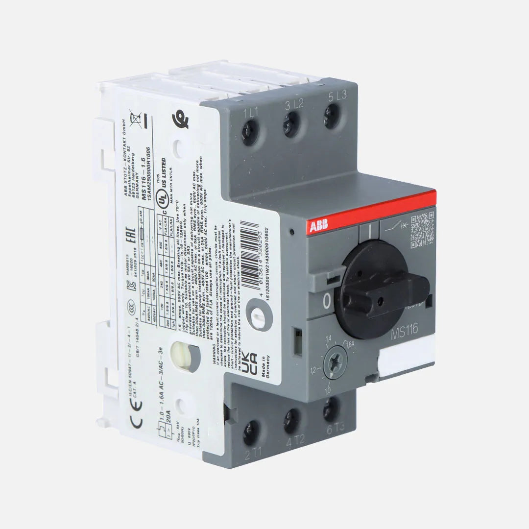 MS116-1.6 GUARDAMOTOR 3P 1.0-1.6A