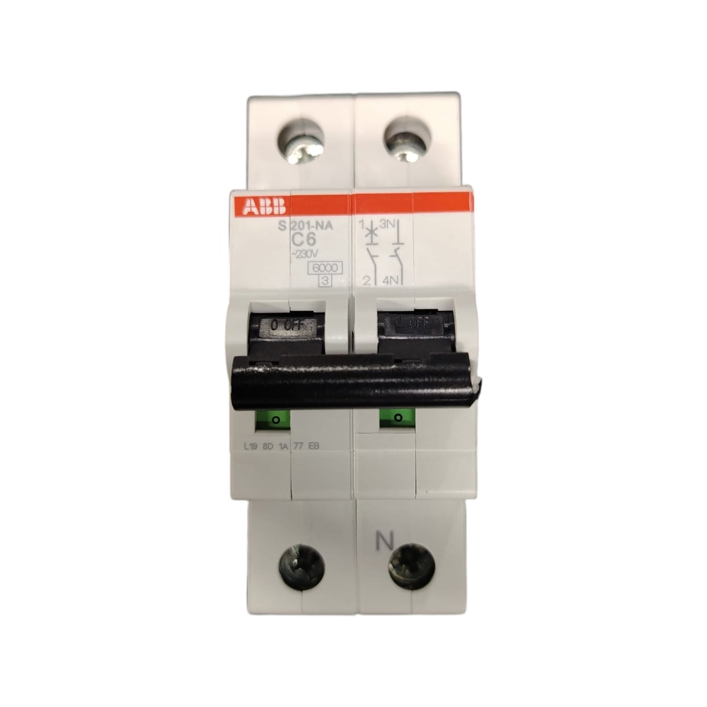 ABB	S 201-NAC6 Interruptor termomagnético