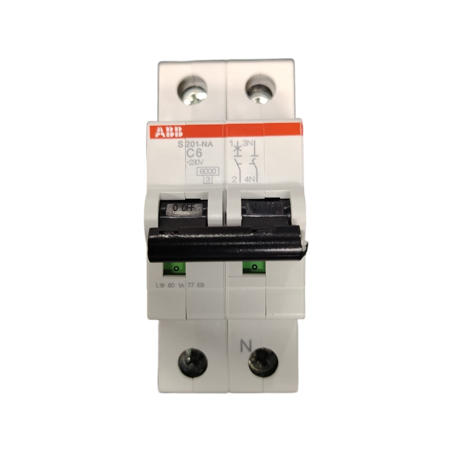 ABB	S 201-NAC6 Interruptor termomagnético