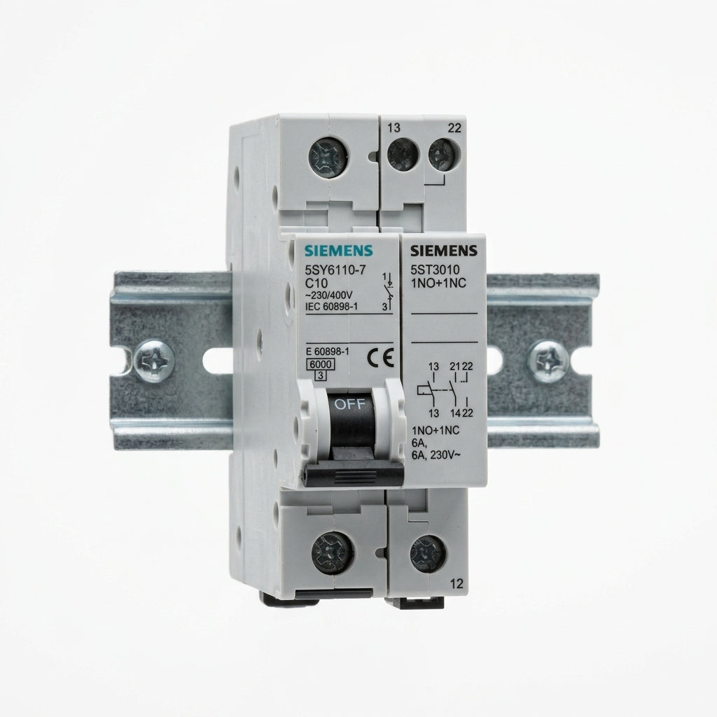 SIEMENS  5SY6110‑7 +5ST3010 INTERRUPTOR MAGNETICO