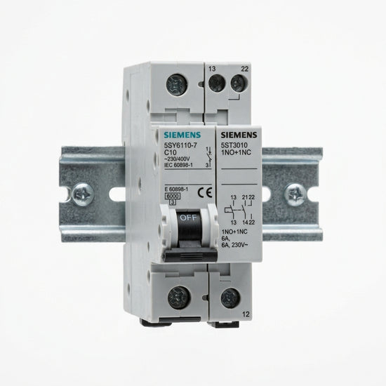 SIEMENS  5SY6110‑7 +5ST3010 INTERRUPTOR MAGNETICO