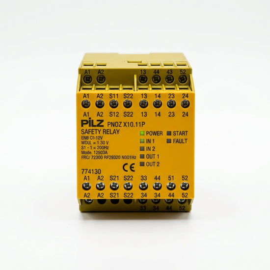 PILZ PNOZ X10.11P 24VDC 6n/o 4n/c 6LED 777750 RELÉ DE SEGURIDAD SIN CONECTORES