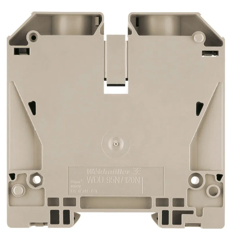 WDU 95N/120N Clema de paso compacta beige 120mm² 4AWG-250MCM 269A 1000VCA
