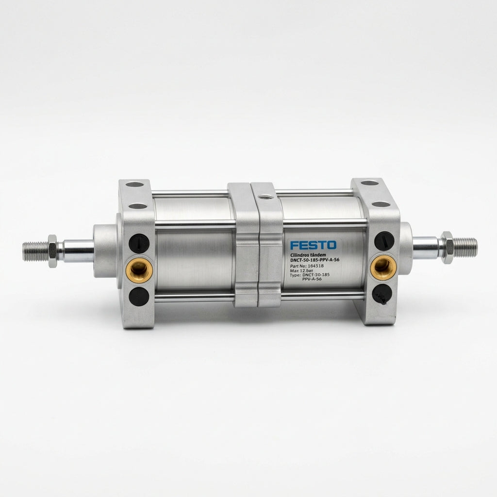 FESTO Cilindros tándem DNCT-50-185-PPV-A-S6