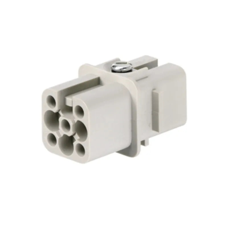 HDC HD 7 FC Inserto hembra para señales C/Crimpada 7P+PE 10A 250V Grupo 1