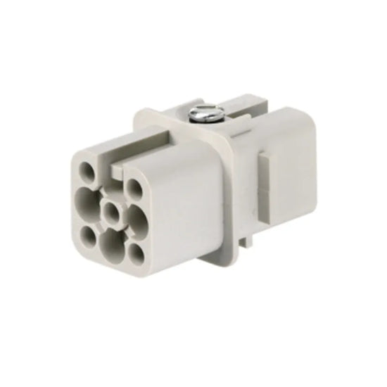 HDC HD 7 FC Inserto hembra para señales C/Crimpada 7P+PE 10A 250V Grupo 1