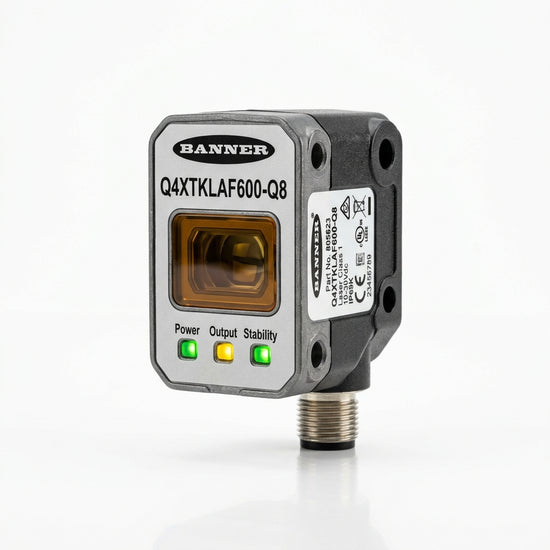 BANNER Q4XTKLAF600-Q8 SENSOR DE DISTANCIA LASER