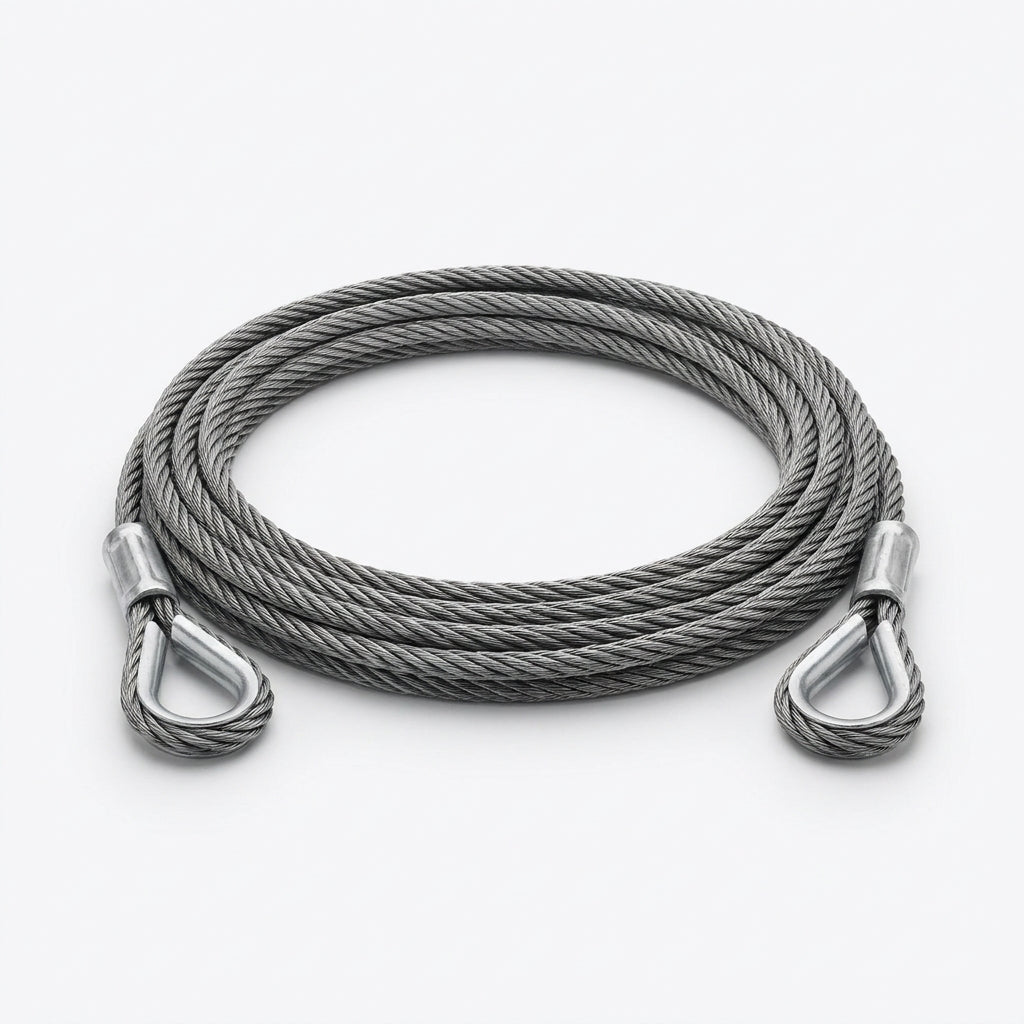 BIND ESTROBO DE CABLE DE ACERO NEGRO AF TIPO HALCON MOD. A-1-1 DE 5/8" X 4 MTS CAP. DE CARGA VERT. 3.9 TON. ENLAZ. 2.9 TON. EN "U" 7.8 TON.