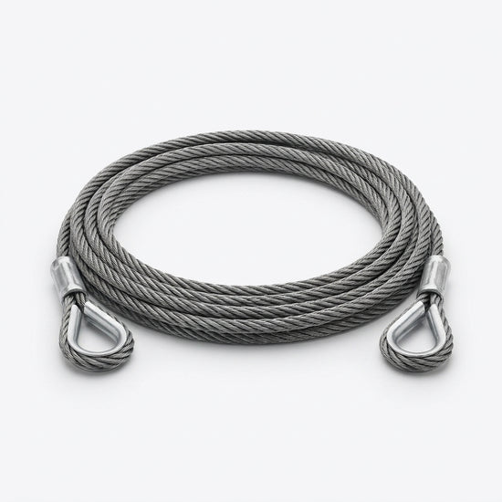 BIND ESTROBO DE CABLE DE ACERO NEGRO AF TIPO HALCON MOD. A-1-1 DE 5/8" X 4 MTS CAP. DE CARGA VERT. 3.9 TON. ENLAZ. 2.9 TON. EN "U" 7.8 TON.