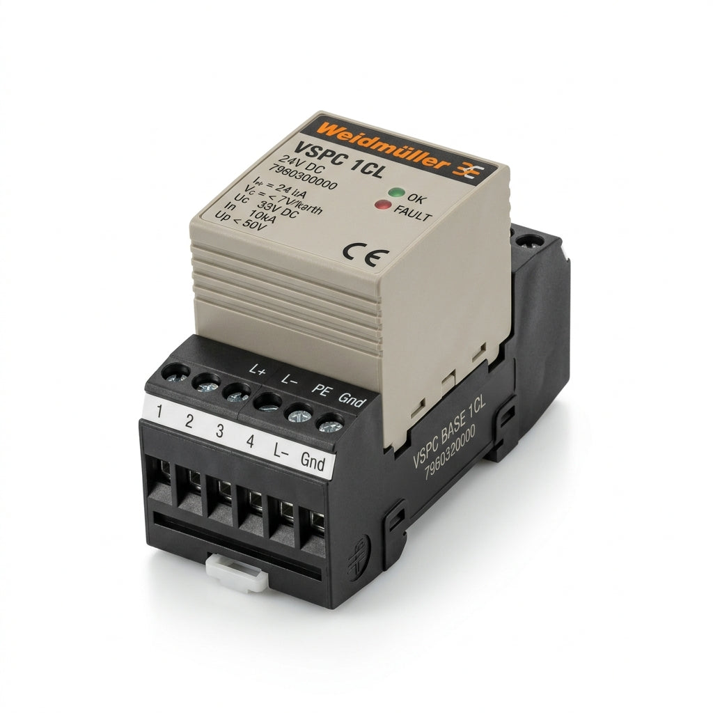 WEIDMÜLLER VSPC 1CL 24VDC+VSPC BASE 1CL