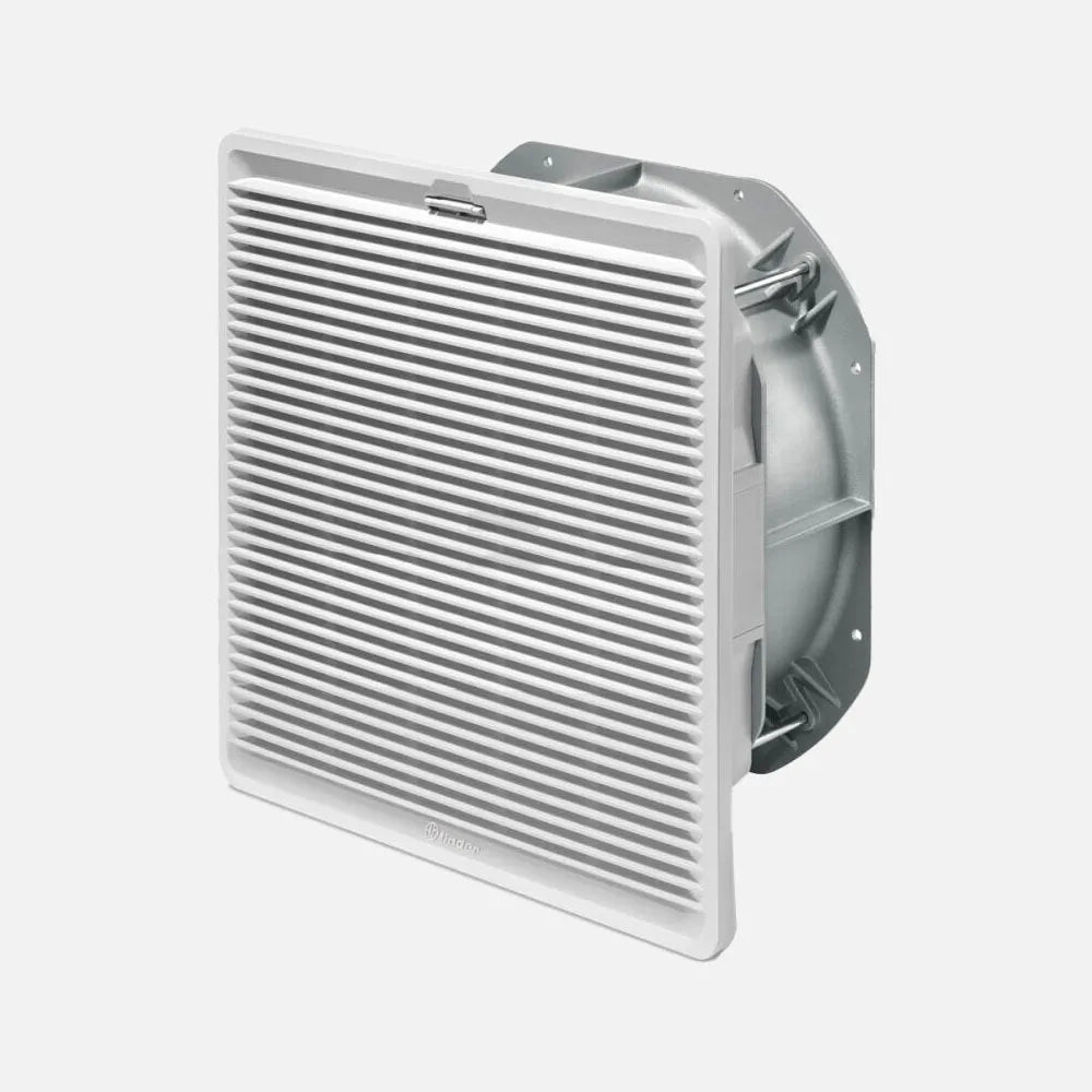Ventilador con filtro 700m³/h 320x320mm 230VCA RAL 7035 Tamaño 5