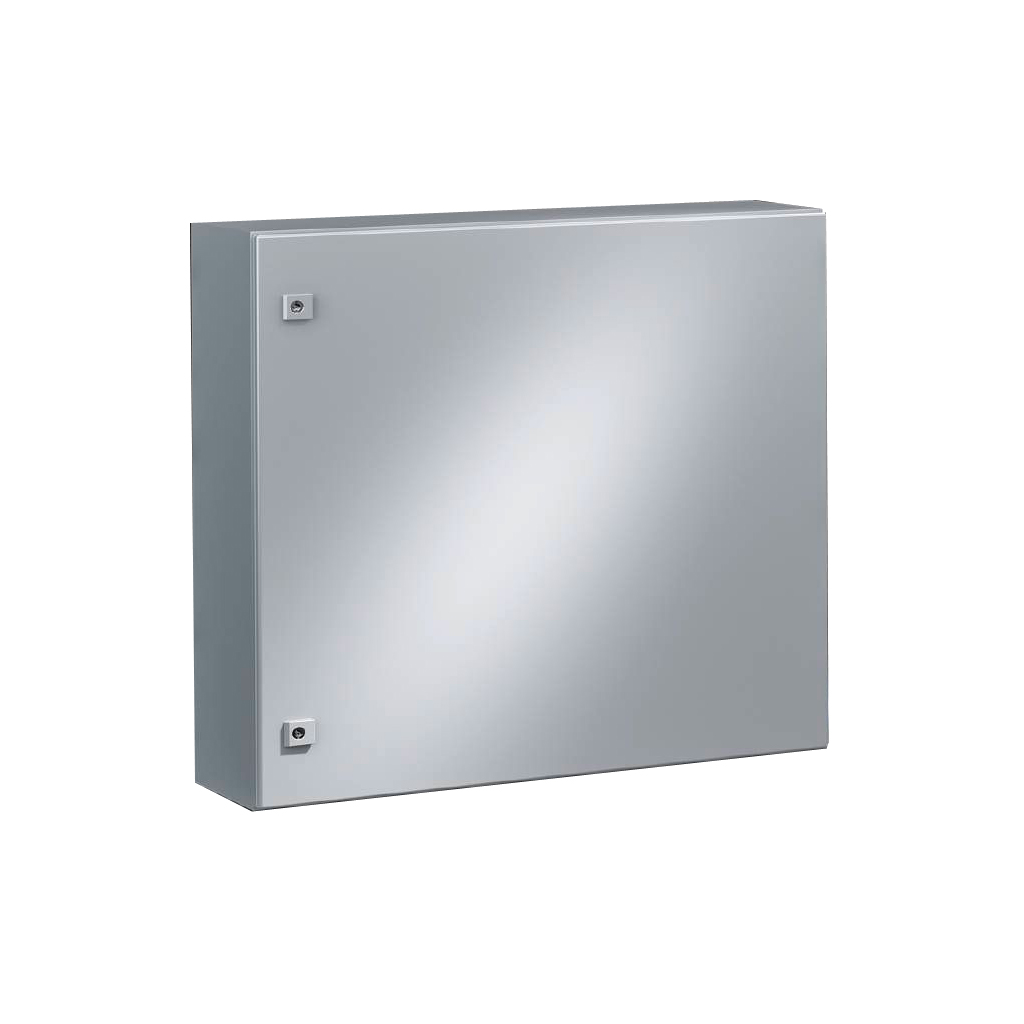 AE Gabinete mural de chapa de acero 1P 760Hx760Wx300Dmm RAL7035 IP66 NEMA 4