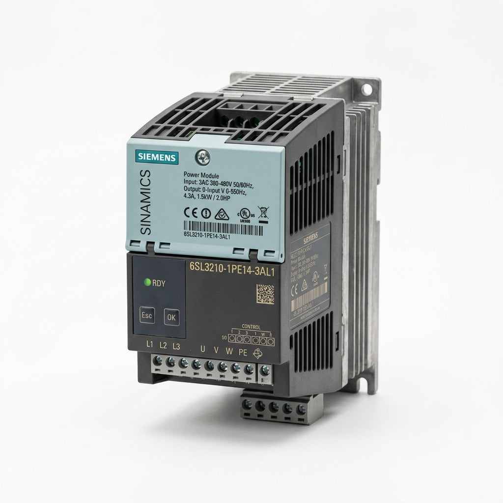SIEMENS 6SL3210-1PE14-3AL1 VARIADOR DE FRECUENCIA
