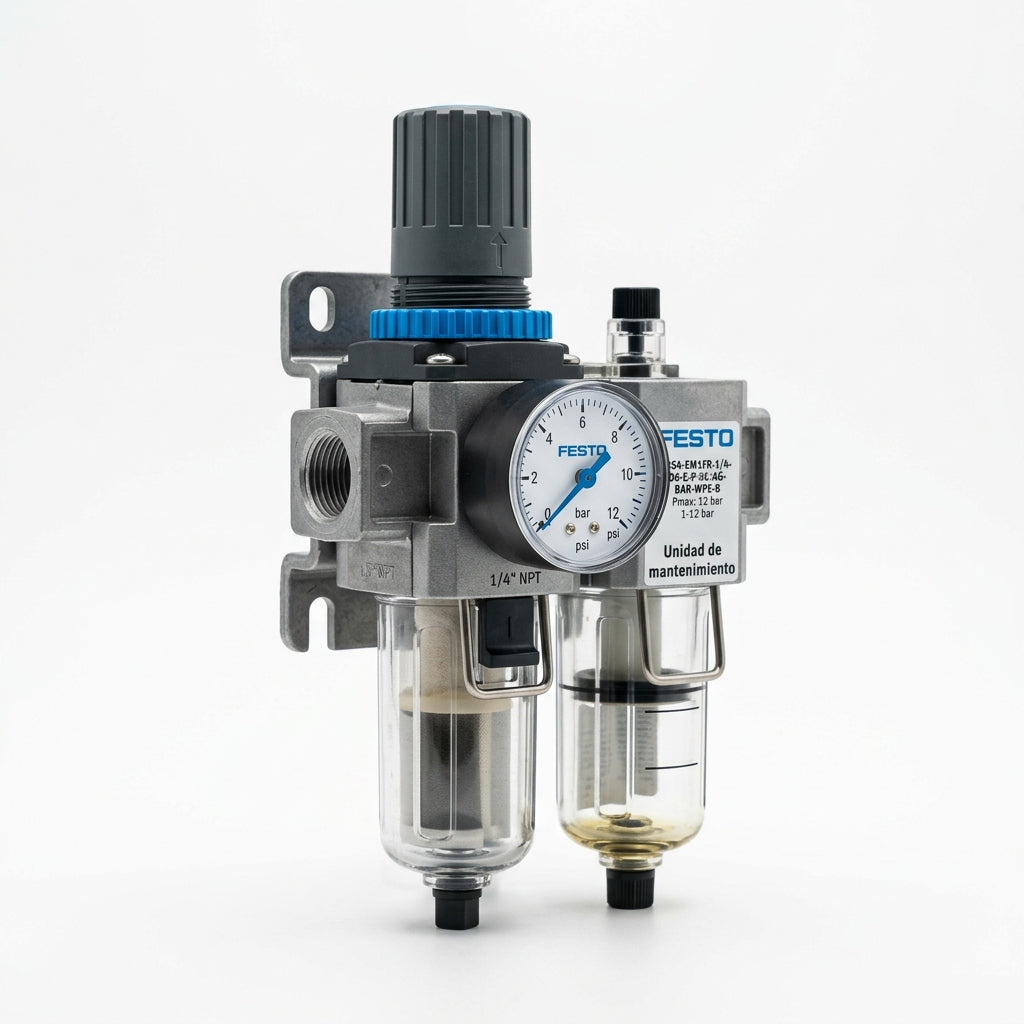 FESTO MS4-EM1FR-1/4-D6-E-P-VC-AG-BAR-WPE-B