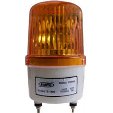 LAMPARA ROTATIVA AMARILLA 120-220VCA 10W
