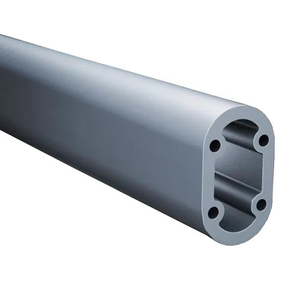 CP Perfil soporte cerrado CP-L Longitud 500mm de aluminio RAL7035 2.6kg