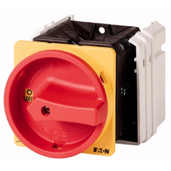 T5B-1-102/EA/SVB Interruptor CAM principal Maneta roja 2P 63A empotrar IP65.