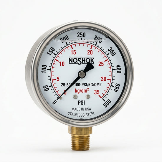 NOSHOK 25-500-100-PSI/KG/CM2