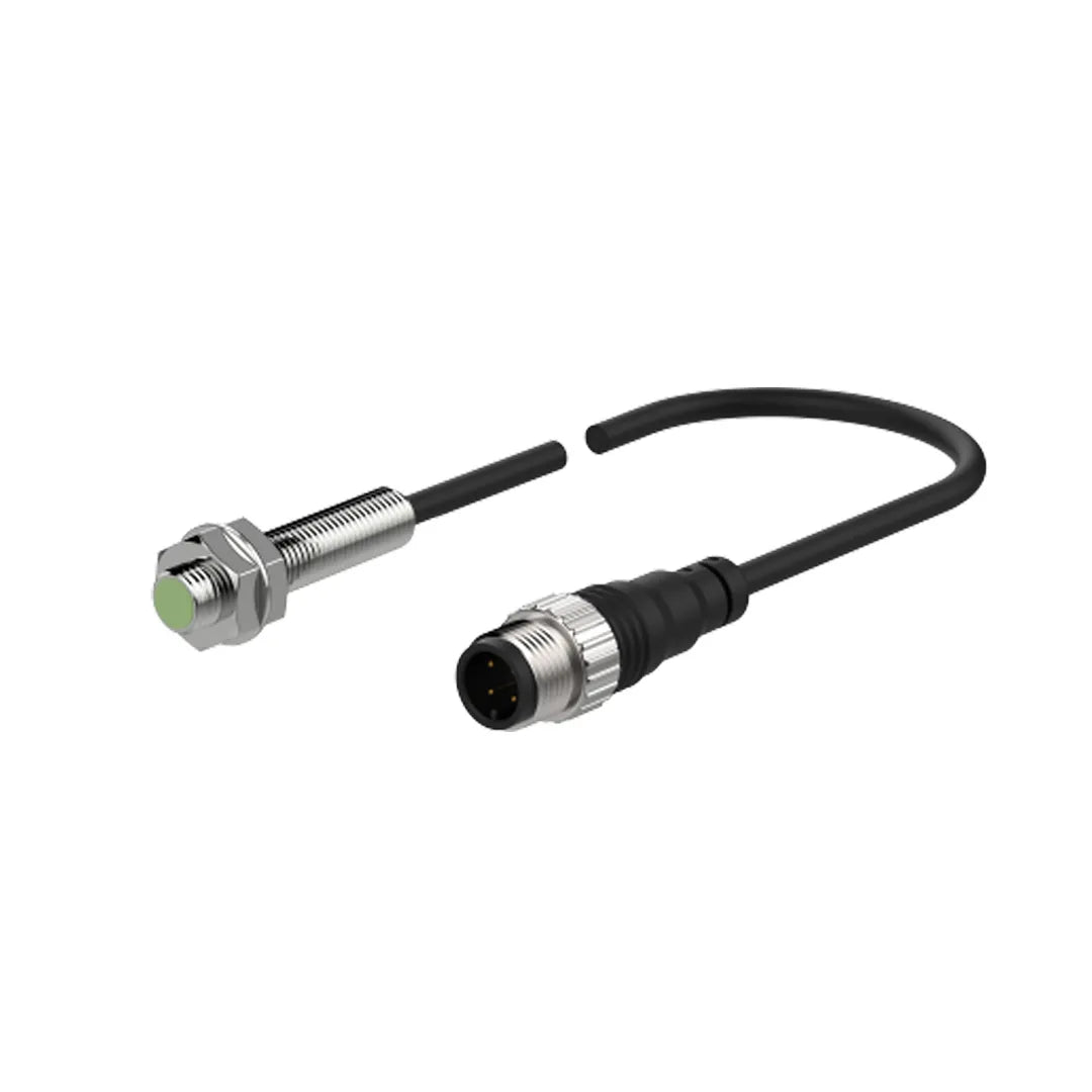 PRWL08-1.5DP Sensor inductivo largo M08 SN 1.5mm Rasante 24VCD PNP NA T/cable co