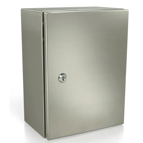 Gabinete mural de acero inoxidable 1P 600Hx600Wx300Dmm AISI 304 IP66 NEMA 4