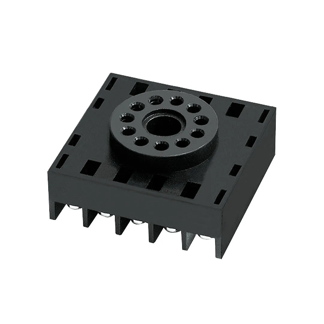 PG-11 Base undecal para montaje en panel 11P Plástico