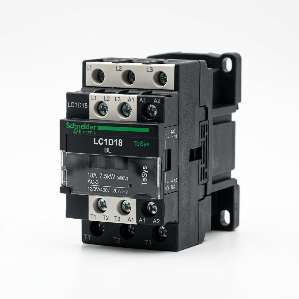 SCHNEIDER ELECTRIC LC1D18BL 24V DC CONTACTOR ELECTROMAGNETICO