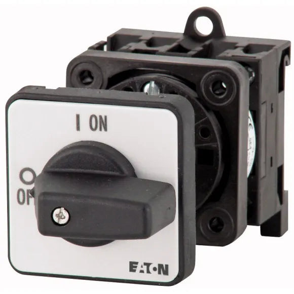 P1-25/Z Interruptor ON-OFF Manija negra 3P 25A montaje a riel IP65