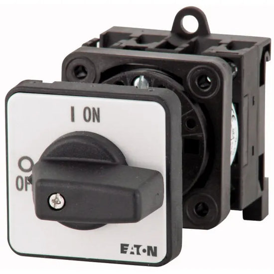 P1-25/Z Interruptor ON-OFF Manija negra 3P 25A montaje a riel IP65