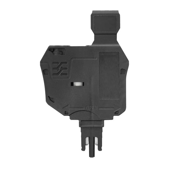 SIHA 3/G20 Cartucho portafusible europeo 6.3A 400VCA Negro P/WTR 2.5/4