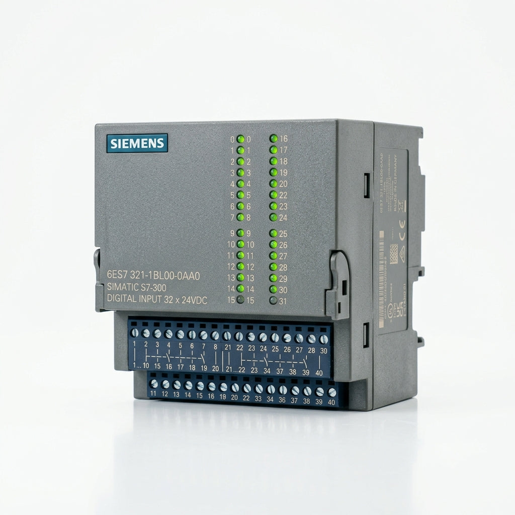 SIEMENS 6ES7 321-1BL00-0AA0 CONTACTOR CON DETALLE