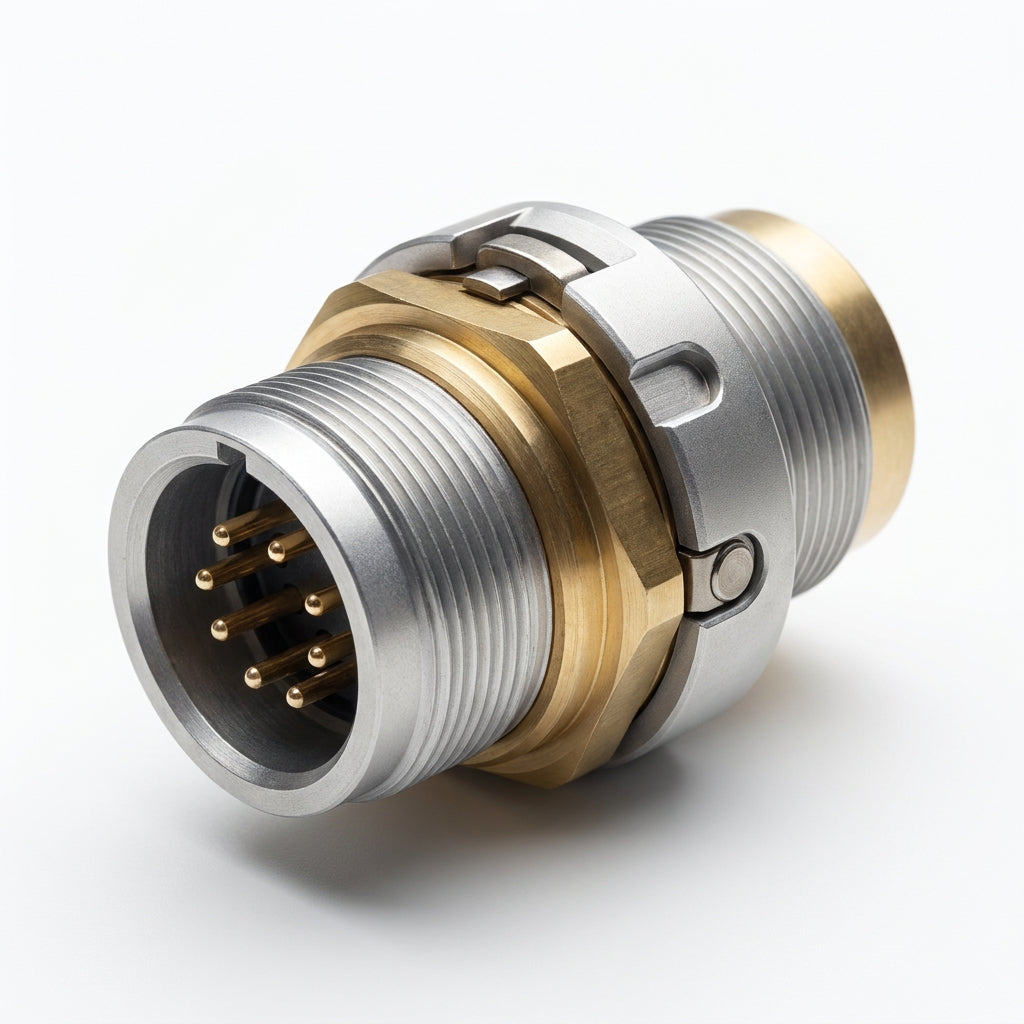 BIND Conector Aviaci�n Gx16 Macho-hembra 6 Pines