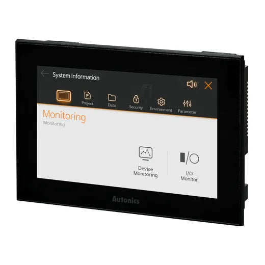 LP-A070-T9D7-C5T PLC+HMI 7″ 800X480px TFT Color LCD 16DI 16DO Terminal 24VDC