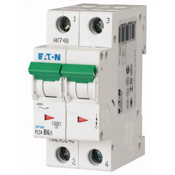 PLS4-B6/2-MW Xpole Interruptor termomagnético (ITM) 2P 6A 4.5kA Curva B