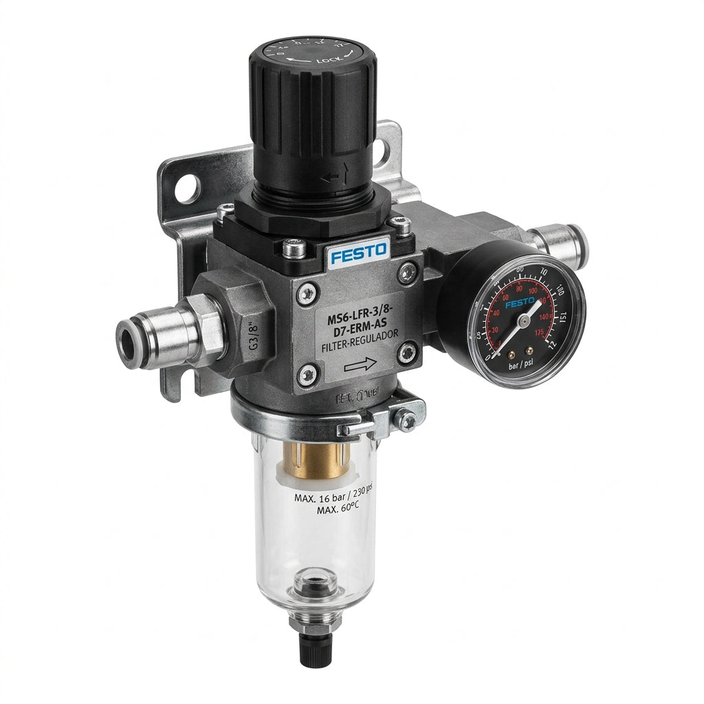 FESTO MS6-LFR-3/8-D7-ERM-AS