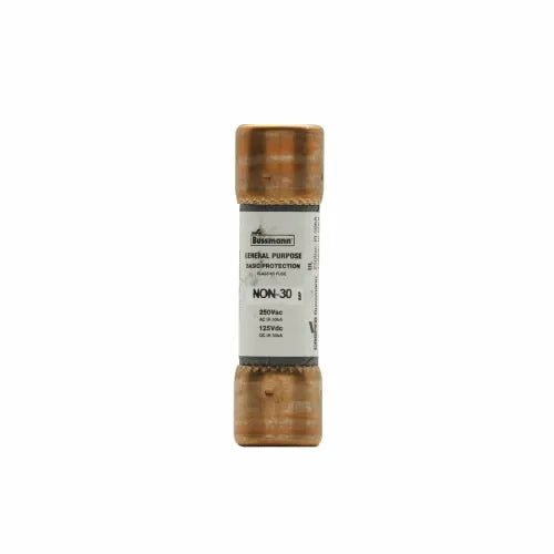 NON FUSIBLE ONE-TIME SUPLEMENTARIO CLASE H 10X38MM 30A 250VCA 50KA